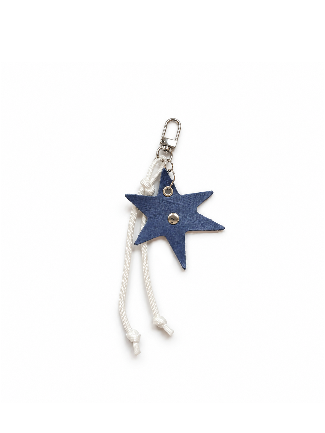 Jeans Blue Star Keychain