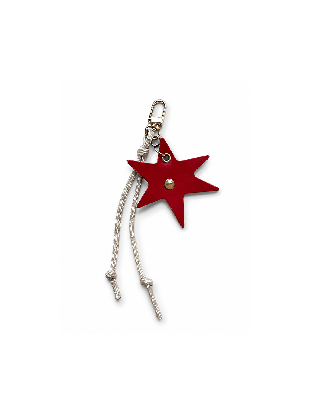 Red Star Keychain